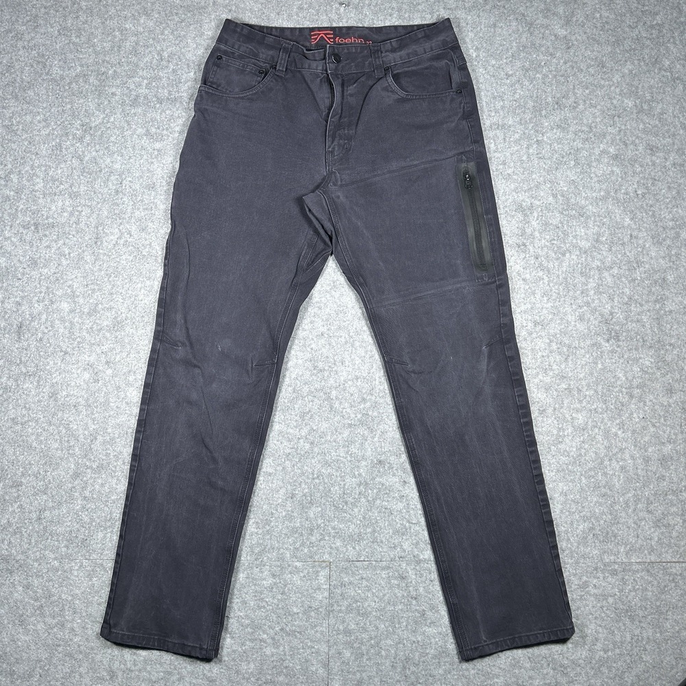 Foehn Nelson Pants Men's Size 32x30 Grey Outdoor Hiking Climbing Cordura